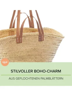 Einkaufstasche NATPALMBAG in Braun