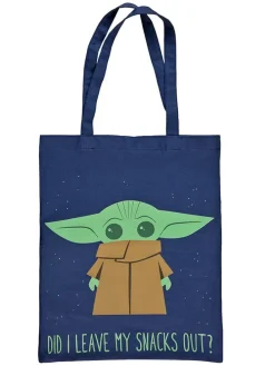 Einkaufstasche "The Child Mandalorian" in Dunkelblau