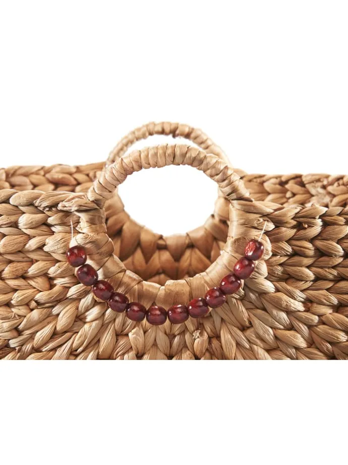 Einkaufstasche WEAVEHAND43 in Braun