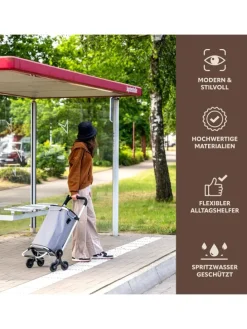 Einkaufstrolley ca. 47 x 97 x 38,5 cm (B/H/T)