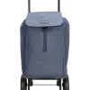 Einkaufstrolley in Blau - (B)43 x (H)100 x (T)40 cm