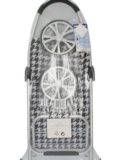 Einkaufstrolley in Dunkelblau - (B)30 x (H)58 x (T)24 cm