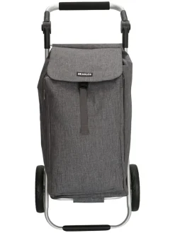 Einkaufstrolley in Grau - (B)32 x (H)54 x (T)24 cm