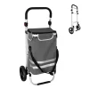 Einkaufstrolley in Grau - 45 l