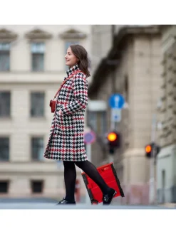 Einkaufstrolley in Grün/ Schwarz