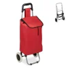 Einkaufstrolley in Rot - (B)40x (H)91 x (T)30 cm