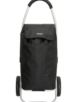 Einkaufstrolley in Schwarz - (B)30 x (H)58 x (T)24 cm