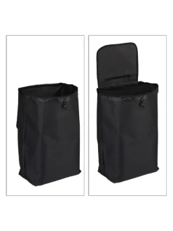 Einkaufstrolley in Schwarz