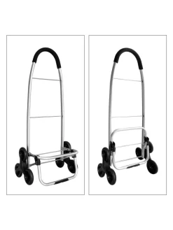 Einkaufstrolley in Schwarz - 45 l