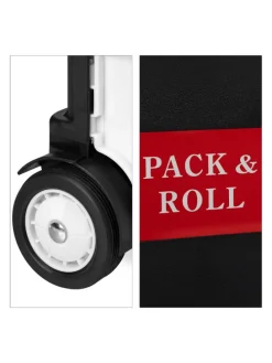 Einkaufstrolley in Schwarz/ Grau