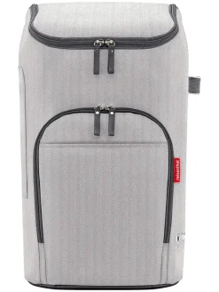 Einkaufstrolleytasche in Grau - (B)34 x (H)60 x (T)24 cm