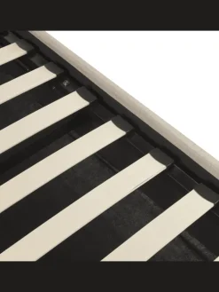 Einzelbett DINAN in Beige - (W) 99 x (H) 31 x (L) 214 cm