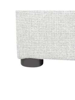 Einzelbett DINAN in Grau - (W) 97 x (H) 31 x (L) 214 cm