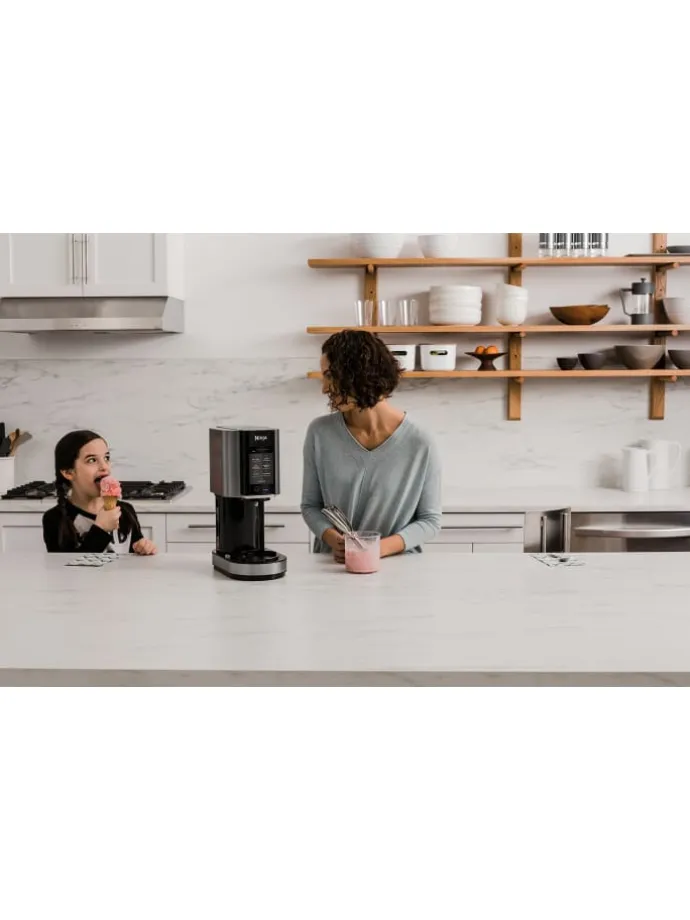 Eismaschine NC300EU Creami Eismaschine in silber