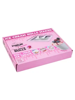 Eisplatte für Hausgemachte Eiscreme Speiseeis in Rosa