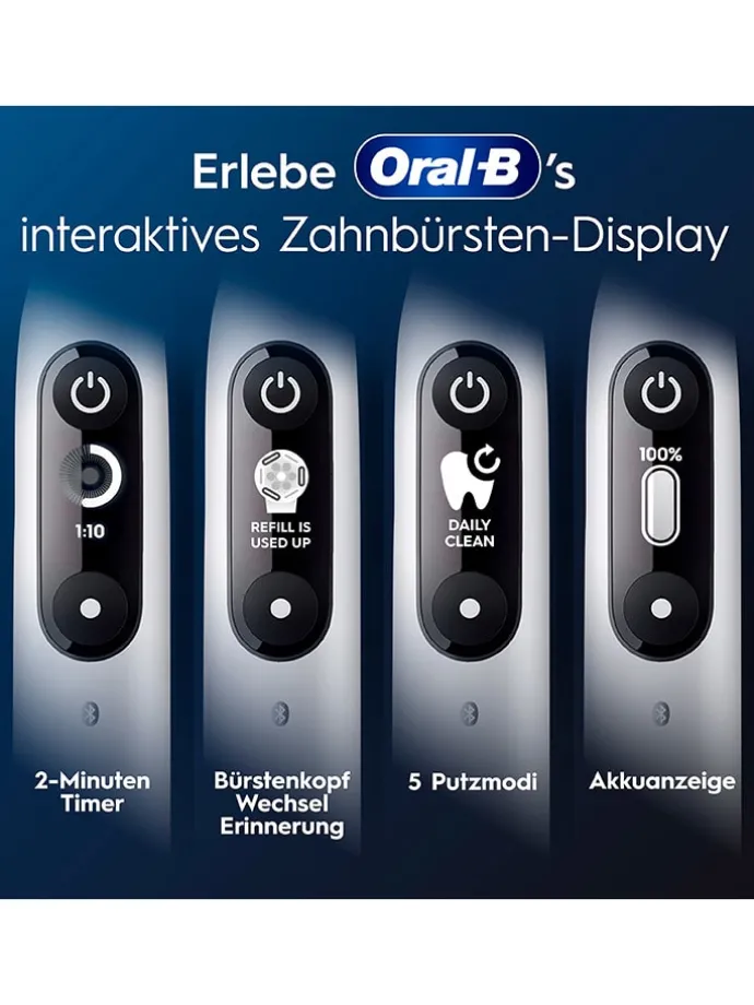 Elektr. Zahnbürste "iO Series 6" in Weiß