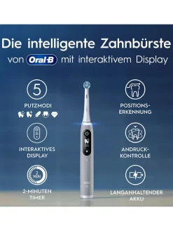 Elektr. Zahnbürste "iO Series 6" in Hellgrau