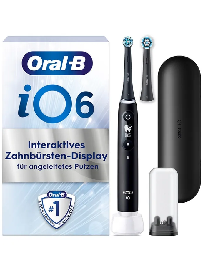 Elektr. Zahnbürste "iO Series 6" in Schwarz