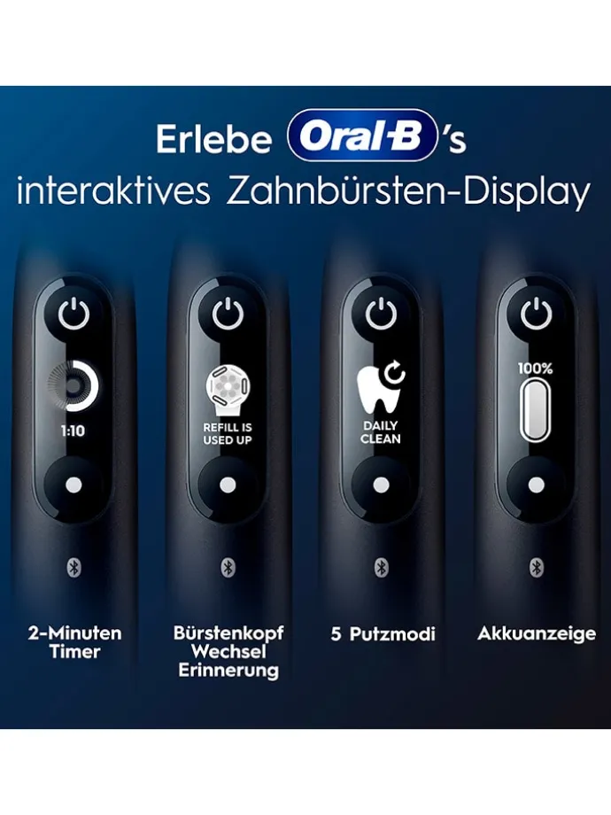 Elektr. Zahnbürste "iO Series 6" in Schwarz