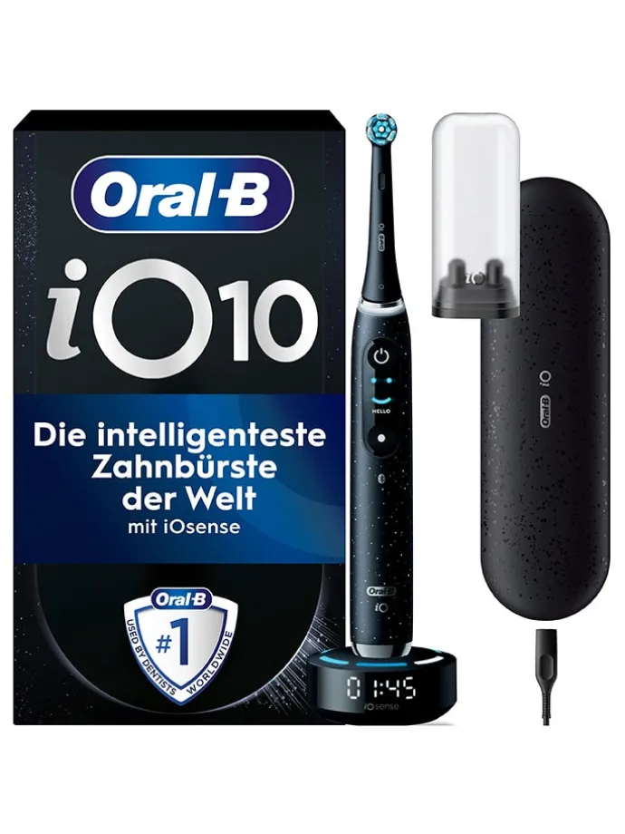 Elektr. Zahnbürste "iO Series 10" in Schwarz