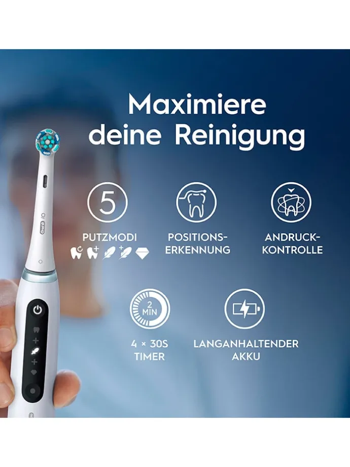 Elektr. Zahnbürste "iO Series 5" in Weiß
