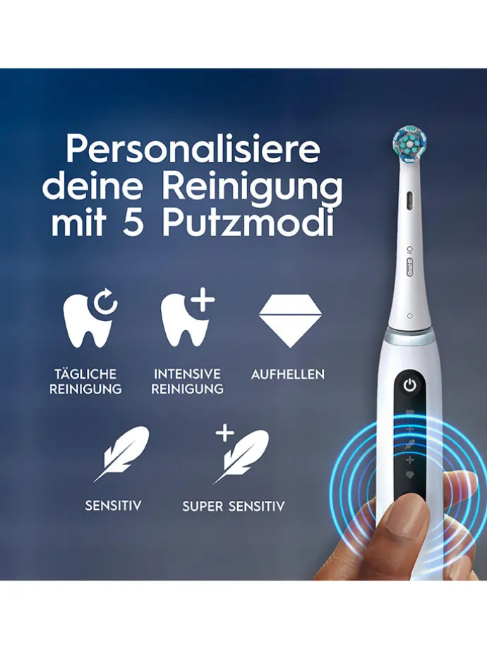 Elektr. Zahnbürste "iO Series 5" in Weiß