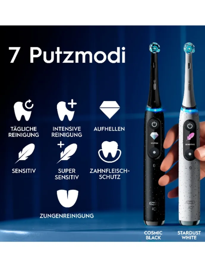 Elektr. Zahnbürste "iO Series 10" in Weiß