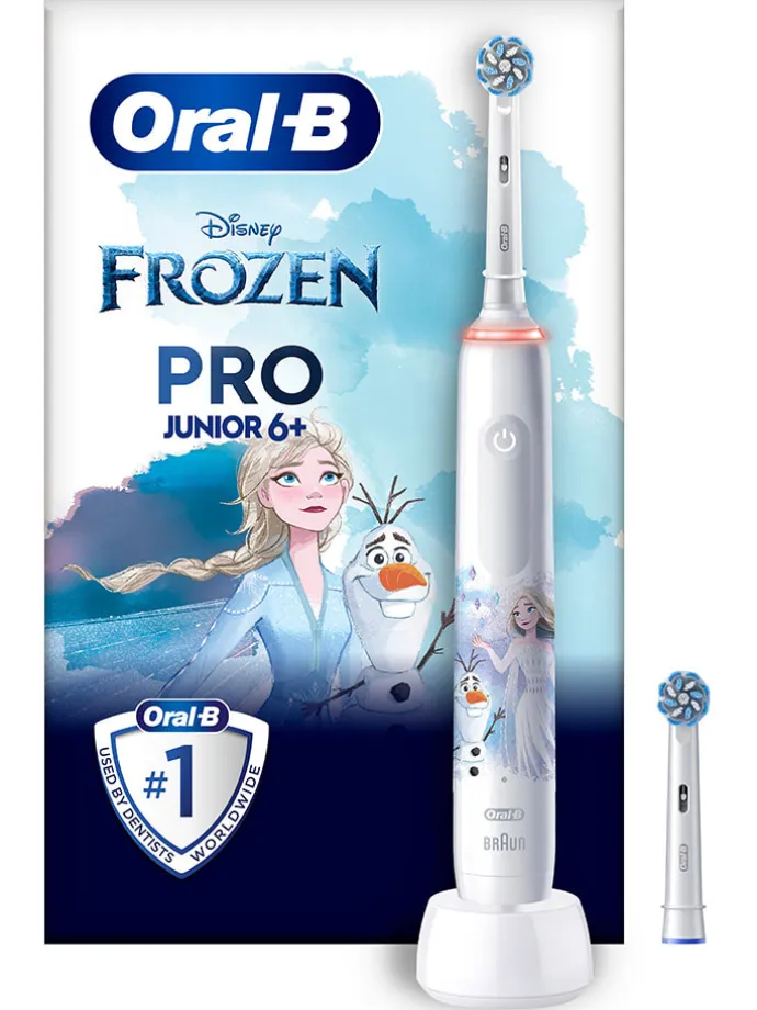 Elektr. Zahnbürste "Junior Pro Frozen" in Weiß