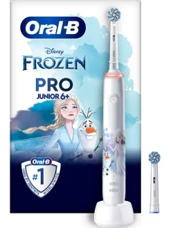 Elektr. Zahnbürste "Junior Pro Frozen" in Weiß