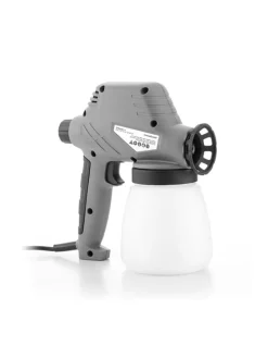 Elektrische Farbspritzpistole Grau/ Weiß