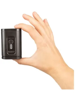 Elektrische Luftpumpe in Schwarz