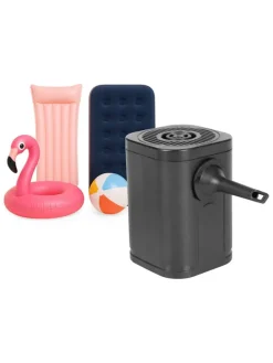 Elektrische Luftpumpe in Schwarz