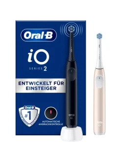 Elektrische Zahnbürste "iO Series 2 + 2. Handstück" in Schwarz/Pink