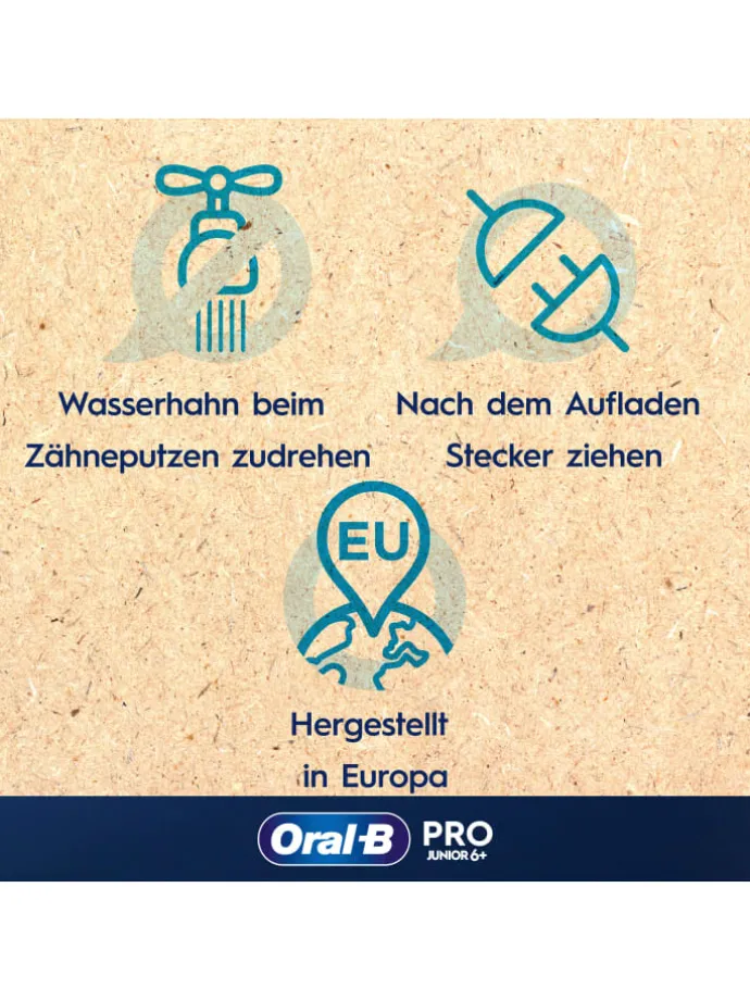 Elektrische Zahnbürste "Pro Junior" in Lila