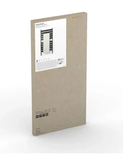 Elektrischer Handtuchwärmer in Schwarz