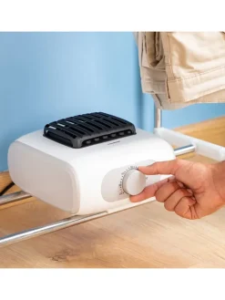 Elektrischer Wäschetrockner in Blau - (B)70 x (H)150 x (T)45 cm