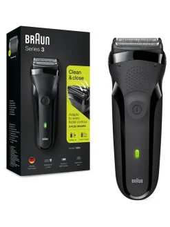 Elektrorasierer "Series 3 - 300s" in Schwarz