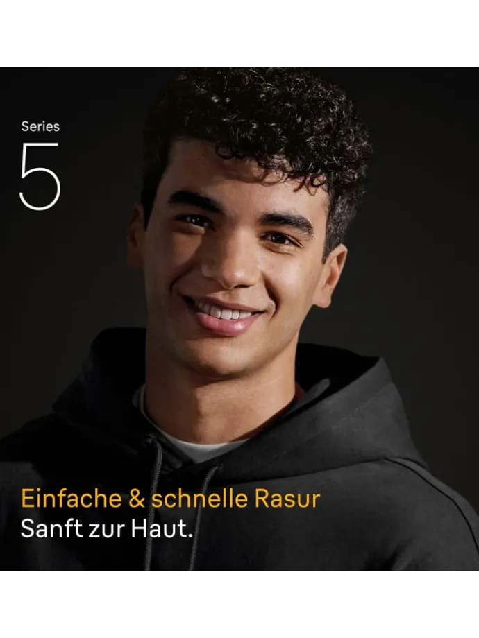Elektrorasierer "Series 5 52-N1200s" in Schwarz