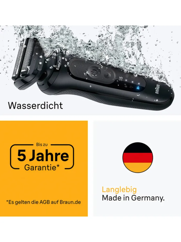 Elektrorasierer "Series 5 52-N1200s" in Schwarz