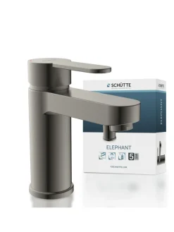 ELEPHANT Waschtischarmatur, Graphit matt