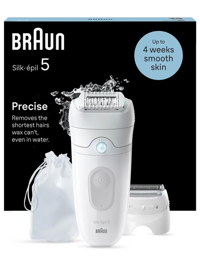 Epilierer "Silk-épil 5-041" in Weiß