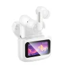 EQ14 TWS Bluetooth Kopfhörer Touchscreen Case Weiß