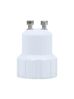 4er Set Lampenadapter E27 auf G9 in WEISS