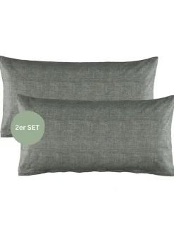 2er- Set: Renforcé-Kissenhüllen 