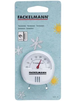 2er- Set: Thermometer in Weiß - Ø 6 cm