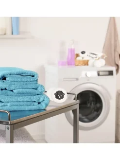 6er Set: Trocknerbälle in Weiß