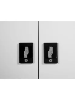 3er-Fahrradgarage H66, Hellgrau