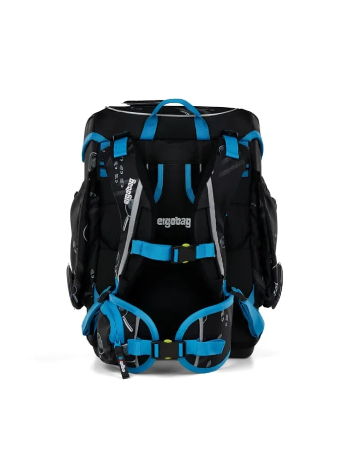 ergobag cubo Schulranzen-Set Drei Fragezeichen Kids Bärdektiv