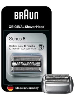 Ersatz-Scherkopf "Series 8" in Silber