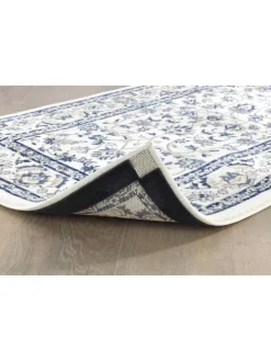 2er-Set: Antirutsch-Teppichbänder in Grau - (L)200 x (B)4 cm